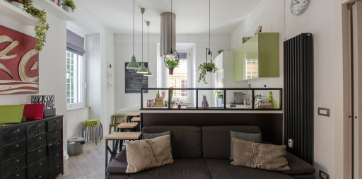 Via della Tenuta di Sant Agata - Soggiorno e Cucina